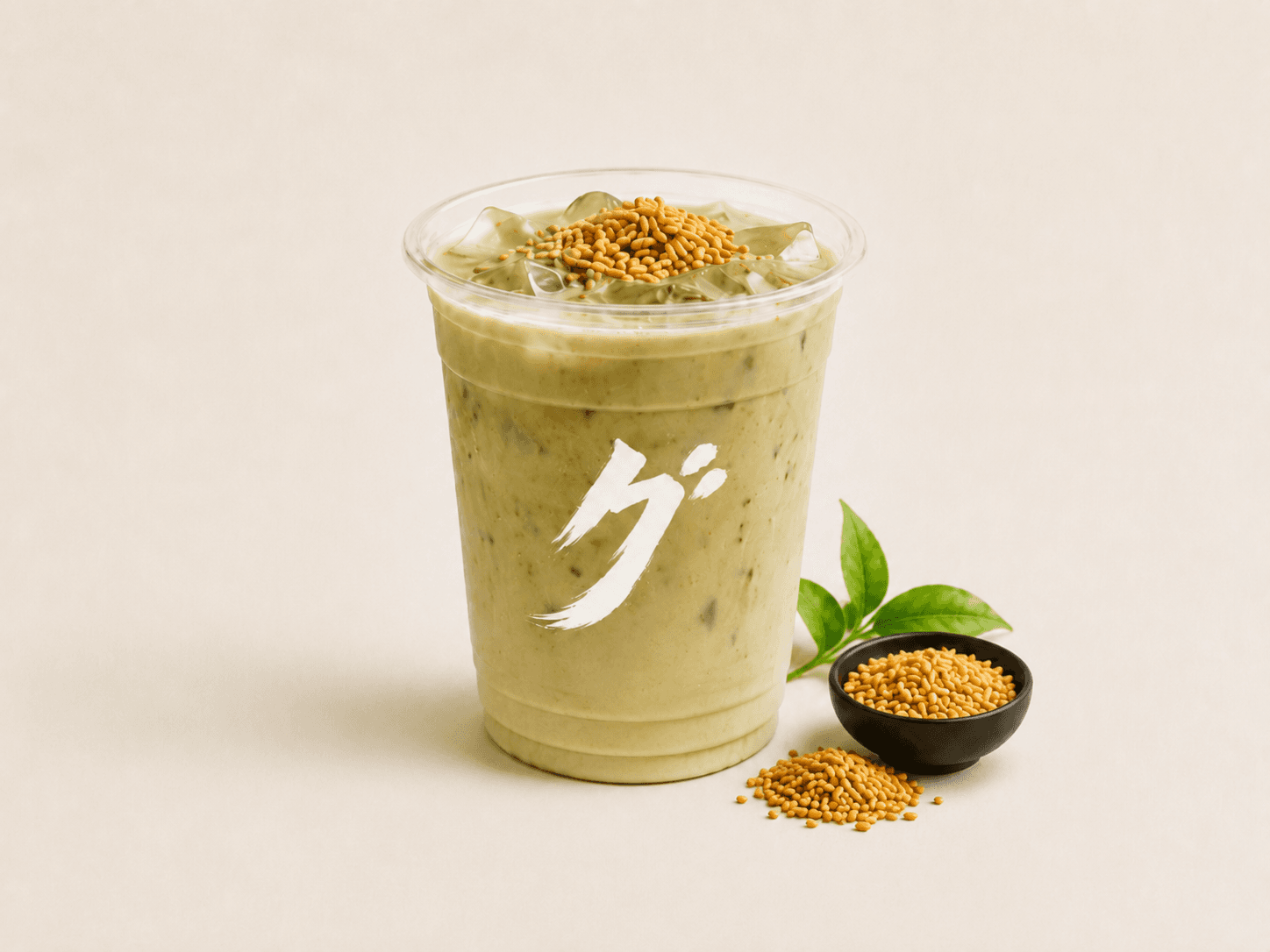 Genmaicha Latte