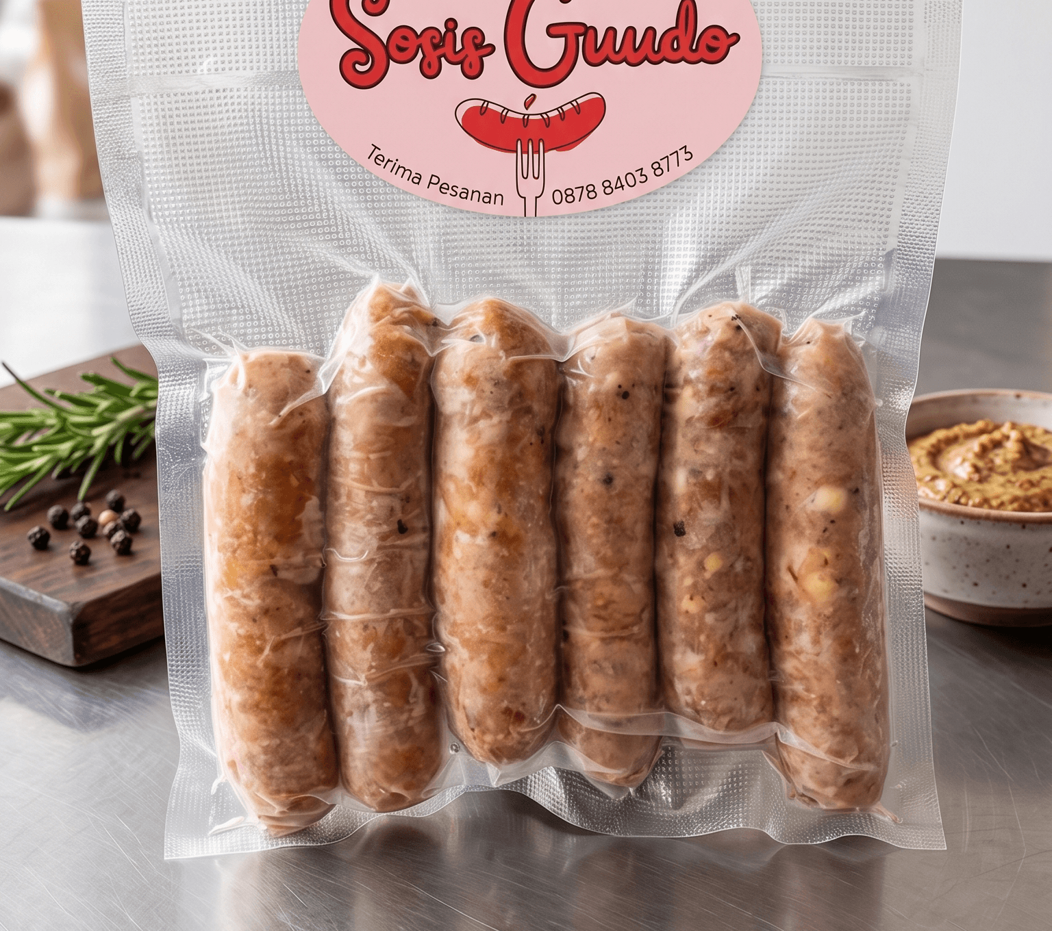 Frozen Mozzarella Cheese Sausage 250g